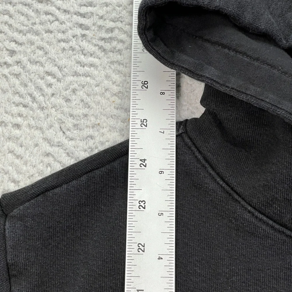 Talentless Hoodie Men's Size‎ Small Black Sweater Read Flaw